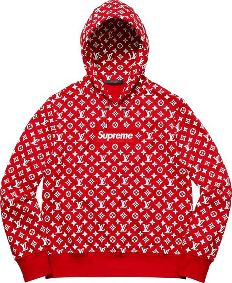 supreme louis vuitton hoodie ebay cheap|Louis Vuitton supreme red hoodie.